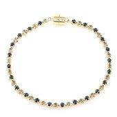 9K AAA Kanchanaburi Sapphire Gold Bracelet (SUHANA)