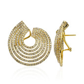 18K SI2 Brown Diamond Gold Earrings (Estée Collection)