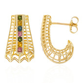 9K Yellow Tourmaline Gold Earrings (Ornaments by de Melo)