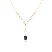 14K Luc Yen Cobalt Blue Spinel Gold Necklace (de Melo)