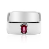 Ruby Silver Ring (MONOSONO COLLECTION)