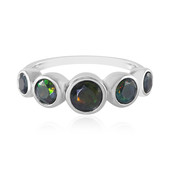 Mezezo Opal Silver Ring