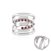 Tanzanian Ruby Silver Ring (de Melo)