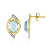 Ofiki Aquamarine Silver Earrings
