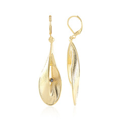 Black Diamond Brass Earrings (Juwelo Style)