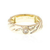 9K Champagne Diamond Gold Ring (de Melo)