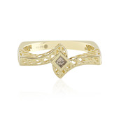 9K I2 Champagne Diamond Gold Ring (Ornaments by de Melo)