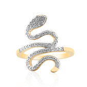I3 (I) Diamond Silver Ring