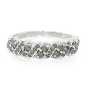 Fancy Diamond Silver Ring (Cavill)