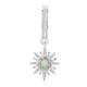 Welo Opal Silver Pendant (Dallas Prince Designs)
