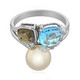 10K Akoya Pearl Gold Ring (M de Luca)