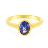 18K AAA Tanzanite Gold Ring (CIRARI)