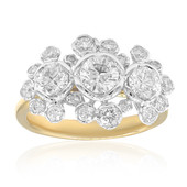 18K VS2 (H) Diamond Gold Ring (CIRARI)