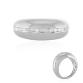 I2 (H) Diamond Silver Ring (de Melo)