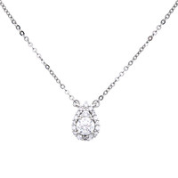 Flawless (F) Diamond Platinium Necklace (LUCENT DIAMONDS)