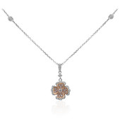 14K I1 Pink Diamond Gold Necklace (CIRARI)