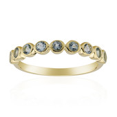 9K Aquamarine Gold Ring