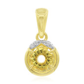 14K Yellow Sapphire Gold Pendant (Glenn Lehrer)