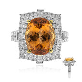 14K AAA Imperial Topaz Gold Ring (AMAYANI)