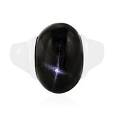 Indian star diopside Silver Ring