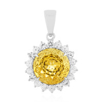 9K Imperial citrine Gold Pendant (PHANTASIA)