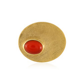 Red Onyx Silver Pendant (MONOSONO COLLECTION)