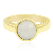 White Jadeite Silver Ring (Annette)