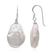Keshi pearl Silver Earrings (TPC)