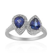 18K Ceylon Blue Sapphire Gold Ring (Estée Collection)