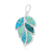 Turquoise Silver Pendant (Anne Bever)