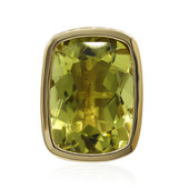 Ouro Verde Quartz Silver Pendant (MONOSONO COLLECTION)