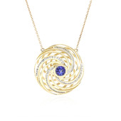 9K AAA Tanzanite Gold Necklace (Ornaments by de Melo)