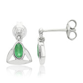 Bahia Emerald Silver Earrings (Cavill)