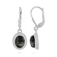 Pietersite Silver Earrings