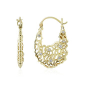 9K I1 (I) Diamond Gold Earrings (Ornaments by de Melo)