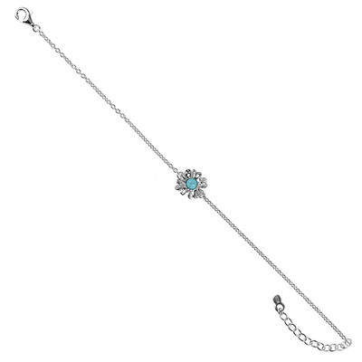 Turquoise Silver Bracelet (dagen)