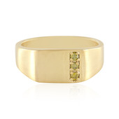 I3 Yellow Diamond Brass Ring (Juwelo Style)