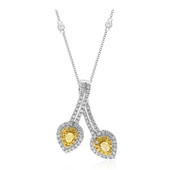 14K SI2 Yellow Diamond Gold Necklace (CIRARI)