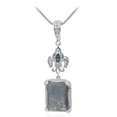 Labradorite Silver Necklace (Dallas Prince Designs)