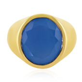 Chalcedony Silver Ring