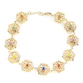 9K Blue Sapphire Gold Bracelet (Ornaments by de Melo)