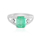 14K Russian Emerald Gold Ring (AMAYANI)