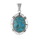 Turquoise Silver Pendant (Art of Nature)