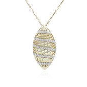 9K I1 (I) Diamond Gold Necklace (Ornaments by de Melo)