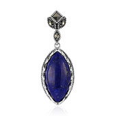 Lapis Lazuli Silver Pendant (Annette classic)