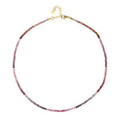 Fancy Spinel Silver Necklace