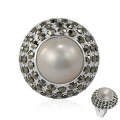 Mabe Pearl Silver Ring (Annette classic)