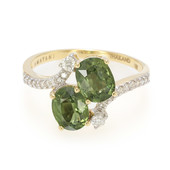 18K Green Sapphire Gold Ring (AMAYANI)