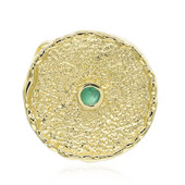 Zambian Emerald Silver Pendant (MONOSONO COLLECTION)