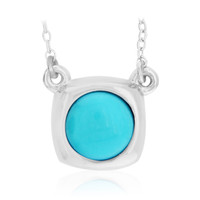 Turquoise Silver Necklace (Anne Bever)